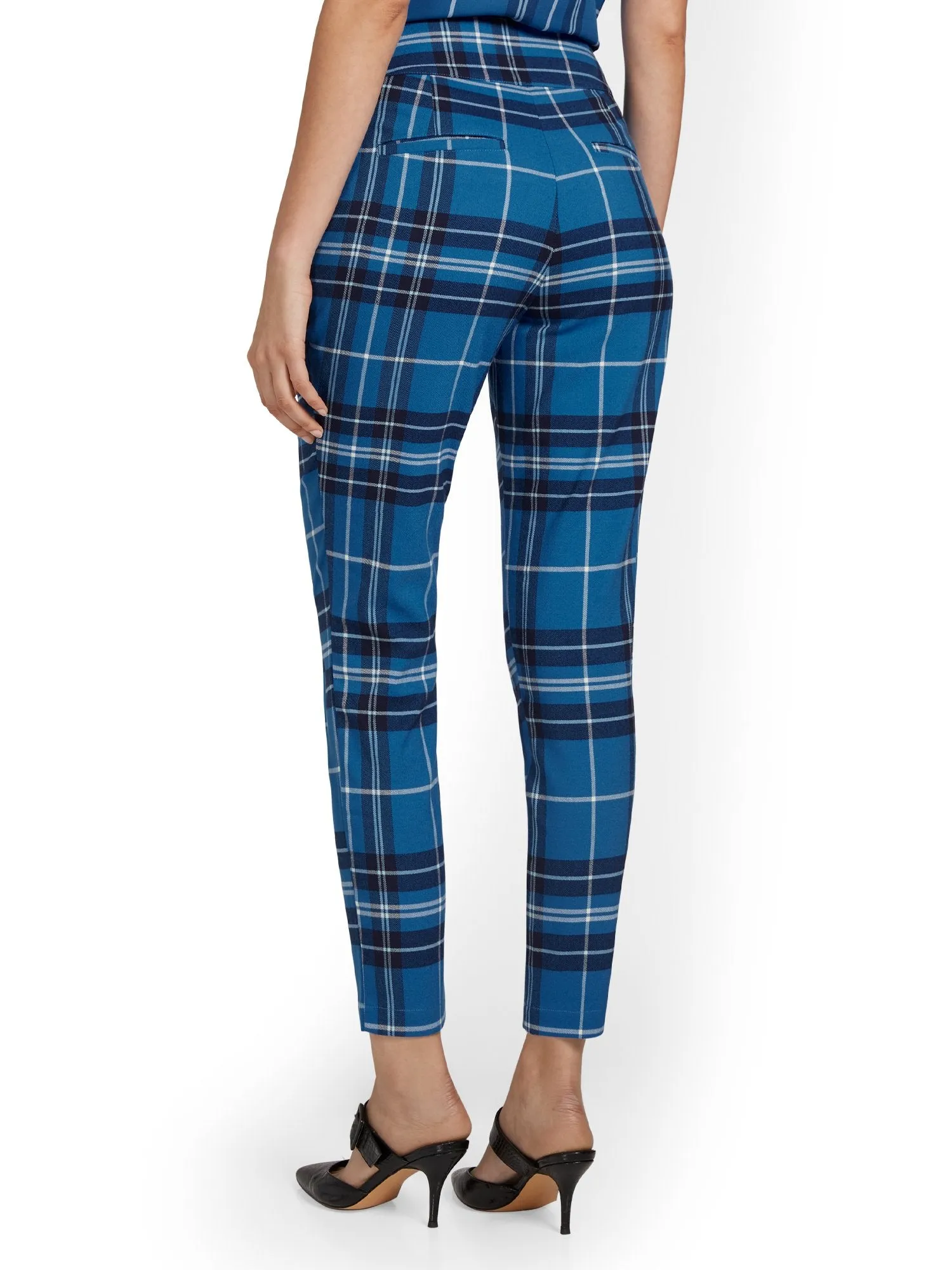 Plaid Ankle Pant