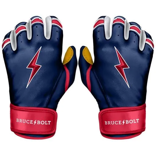 PREMIUM PRO Patriot Series Short Cuff Batting Gloves | FOURTH OF JULY