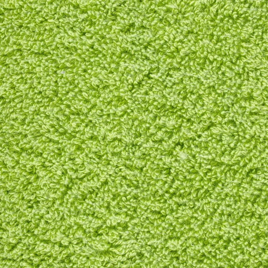 Premium Towels 10 pcs Apple Green 100x200 cm 600 gsm 100% Cotton