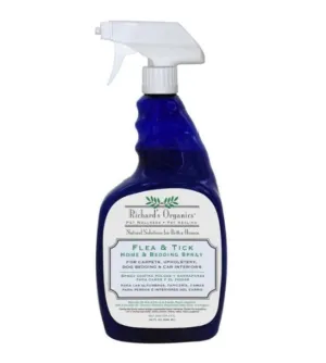 Richard's Organics Natural Flea & Tick Home & Pet Bedding Spray