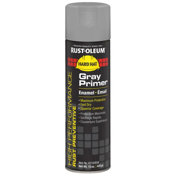 Rust-Oleum V2182838 Gray Hard Hat Primer