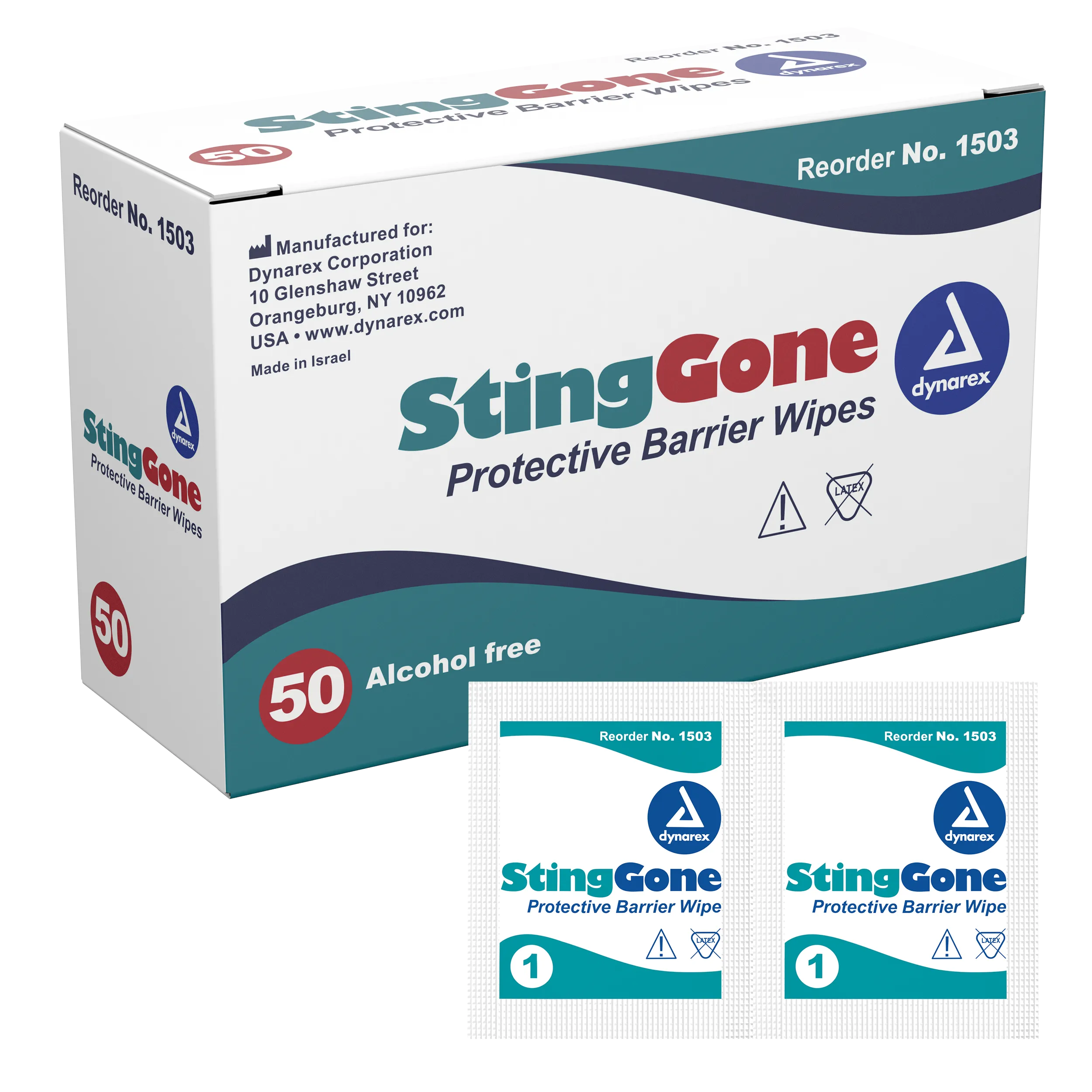 StingGone Protective Barrier Wipes