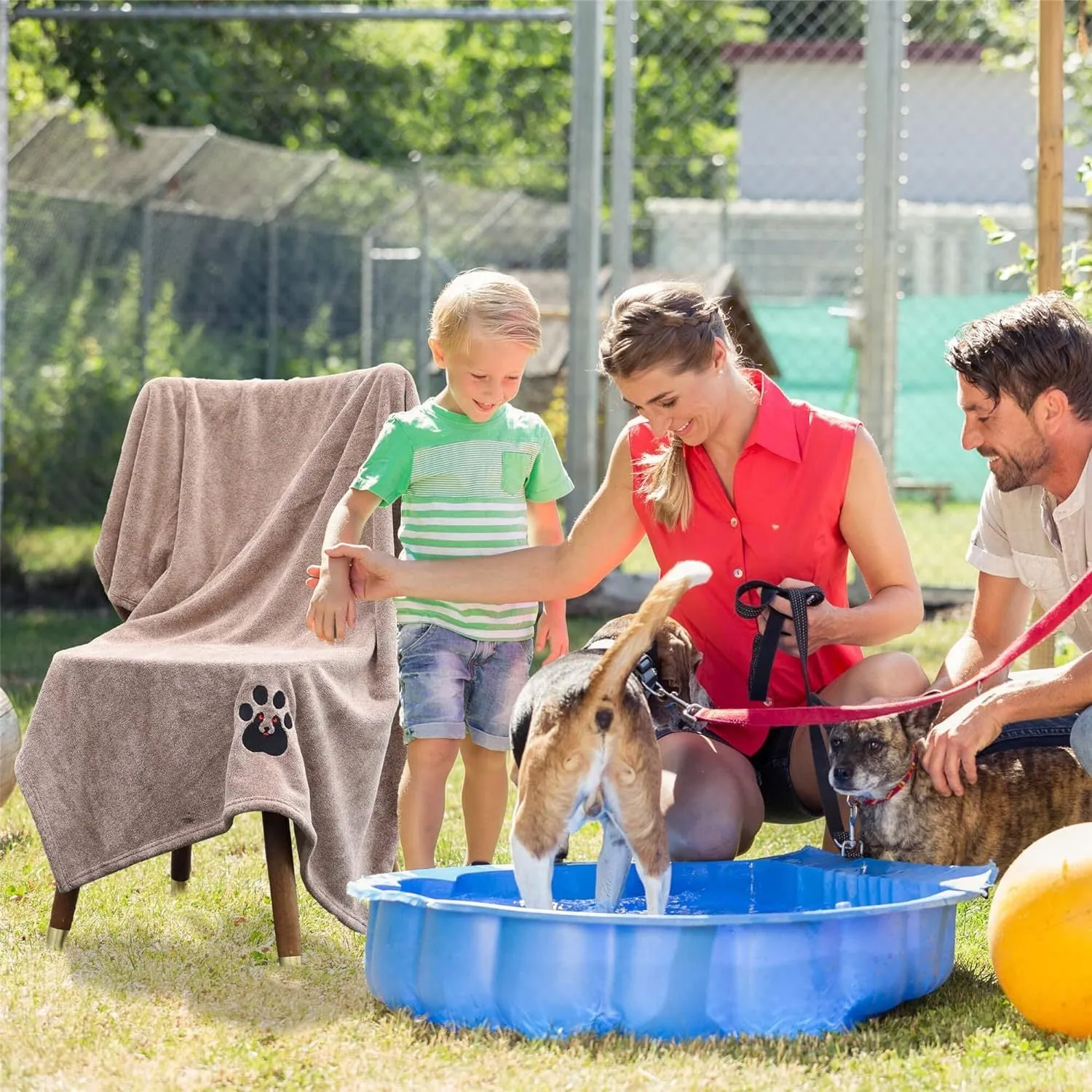 Super Absorbent Dog Bath Towels For Fast Drying - Soft Microfiber Towel For Dogs And Cats