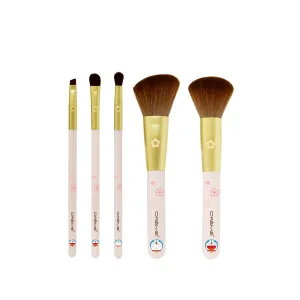 The Crème Shop x Doraemon Fluffy Fortune Brush Collection (Set of 5)