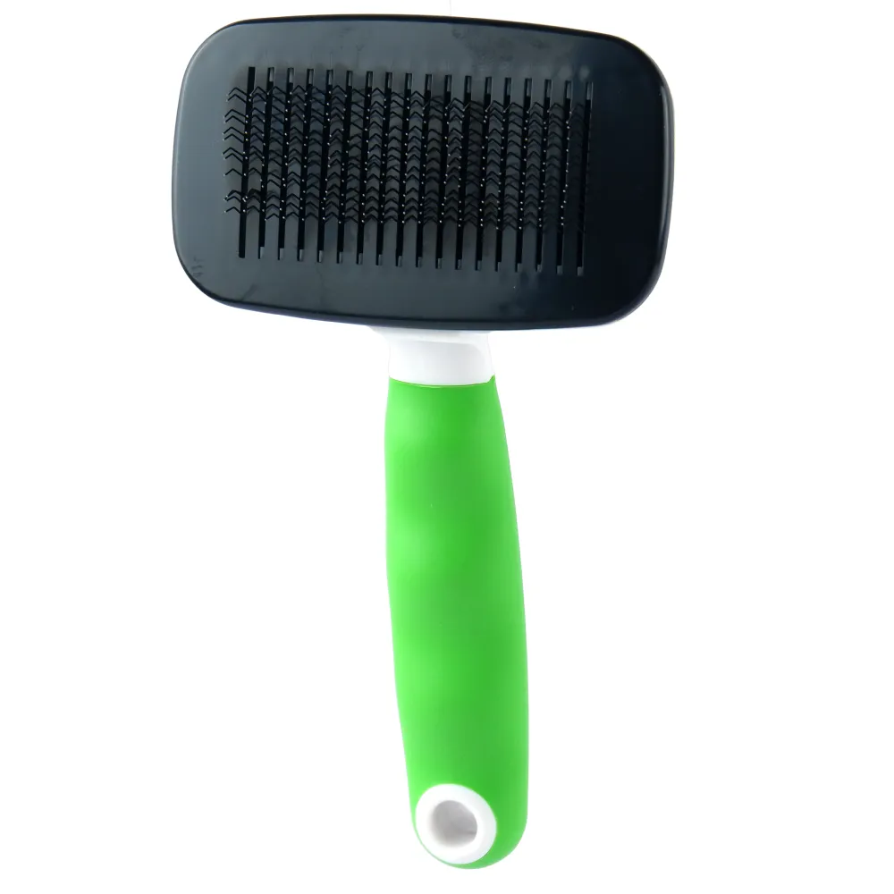 Wahl Self Cleaning Slicker Brush for Pets (Green)