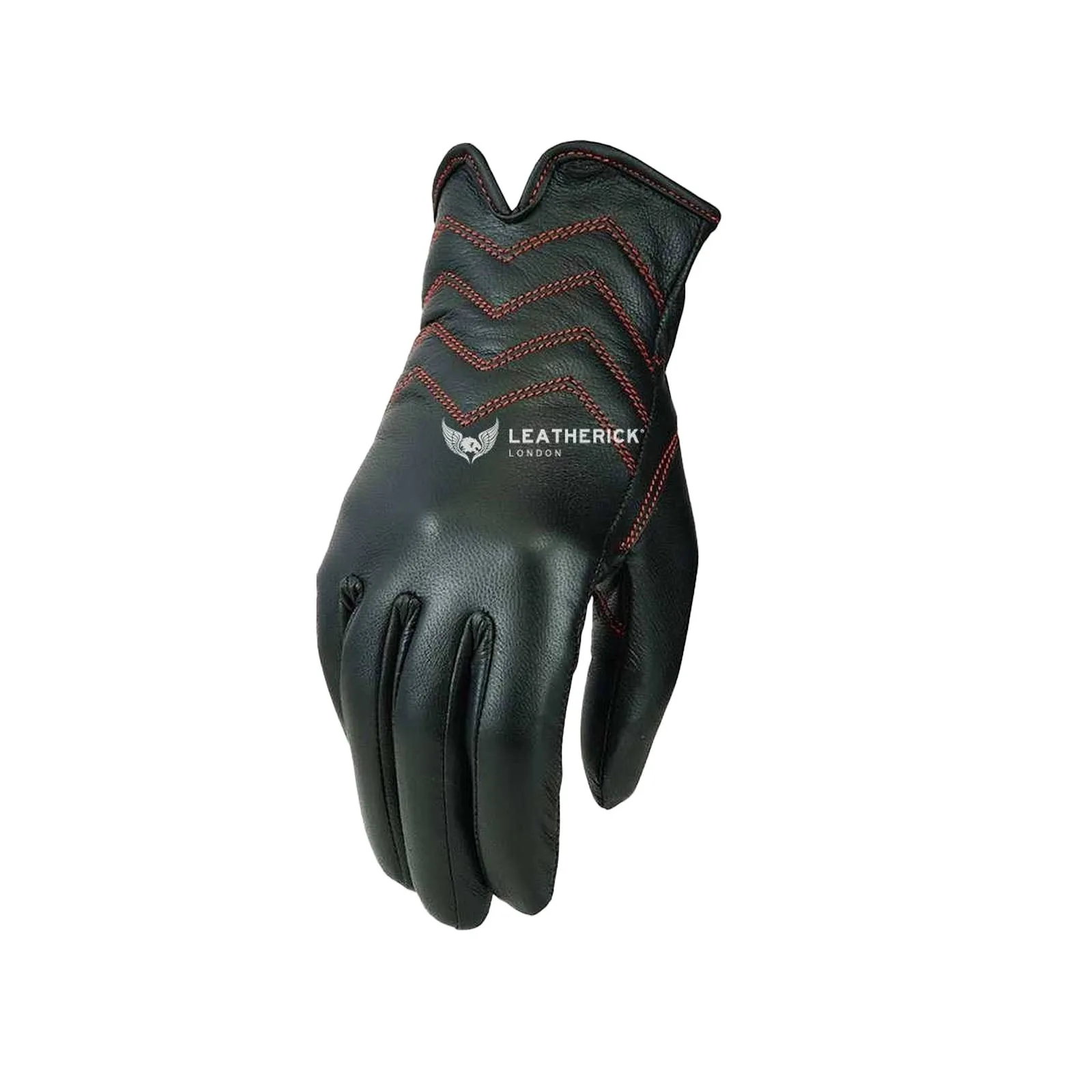 Women Genuine Sheep Leather Motorcycle Gloves